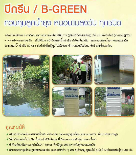 กำจัดลูกน้ำยุง